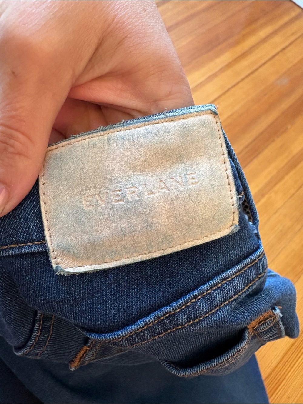 Everlane | Modern High Rise | Flare Jeans | Medium Blue | 27 Regular - Picture 8 of 8